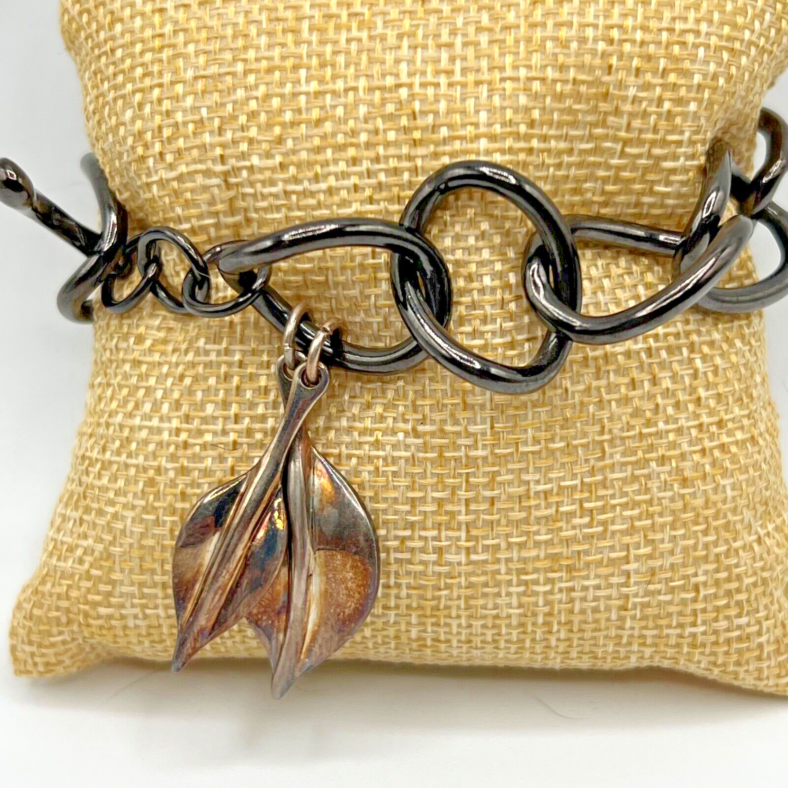 Rlm Studio Sterling Silver Chain W Leaf Charms Bracelet 45$
